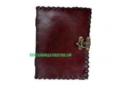 C- Lock Leather Journal